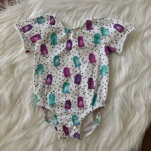 HANDMADE Lennox & Co. Popsicle Leotard 2T EUC